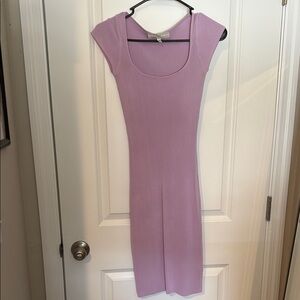 Guess Lavender Cap Sleeve Dress